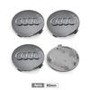For Audi  A5 4pcs 60mm 61mm 68mm 69mm Audi Hub Caps Car Wheel Center Caps for Audi A3 A6 Q3 B5 B6 B7 A8 A5 A4 C6 C5 C7 A7 B8 B9 Q7 8P 8V 8L