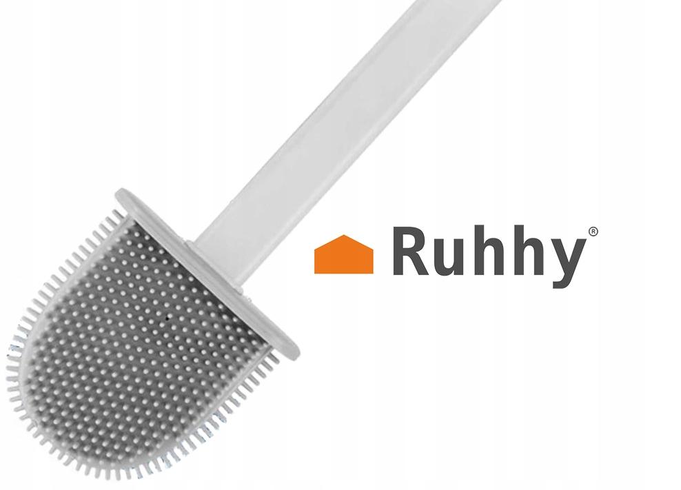 Silicone Toilet Brush For The Bathroom, Antibacterial, Freestanding