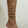 Exaggerated Punk Retro Winding Snake Arm Chain, Spice Girl Personalized Simple Bracelet Jewelry Women