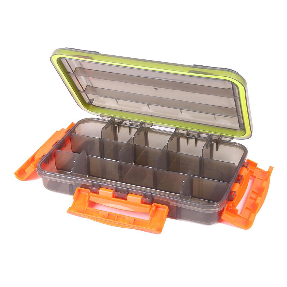 Newup Waterproof Fishing Accessories Lure Tackle Box 2 Sizes Hard Plastic Fishing Lure Box