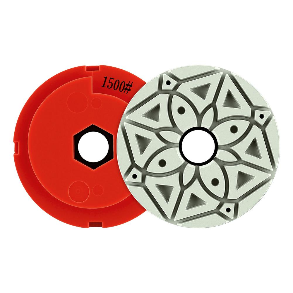 Marble Polishing Resin Grinding Wheel For Countertop Polishing High Gloss Finish Reinforced Construction 10mm Thick Abrasive