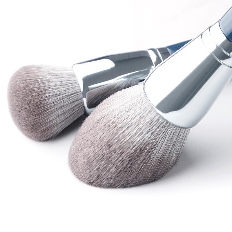 MyDestiny Makeup Brush Azure Blue 11pcs Super Soft Fiber Makeup Brushes Set High Quality Face&Eye Cosmetic Pens Synthetic Hair
