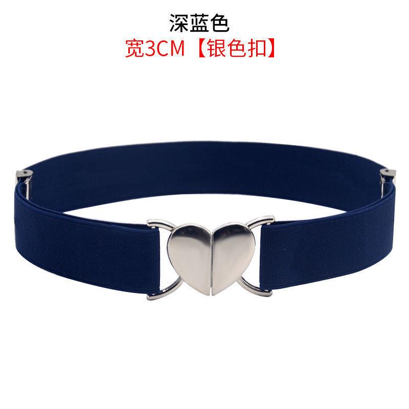 Contemporary Womens Elastic Waist Band With Smooth Buckle Fashionable Design For Occasion Every