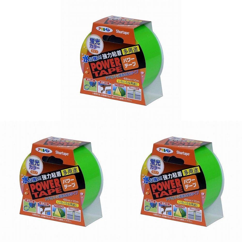 Asahipen T108 Power Color Tape, 1.9 x 3.9 ft (48 mm) x 3.9 ft