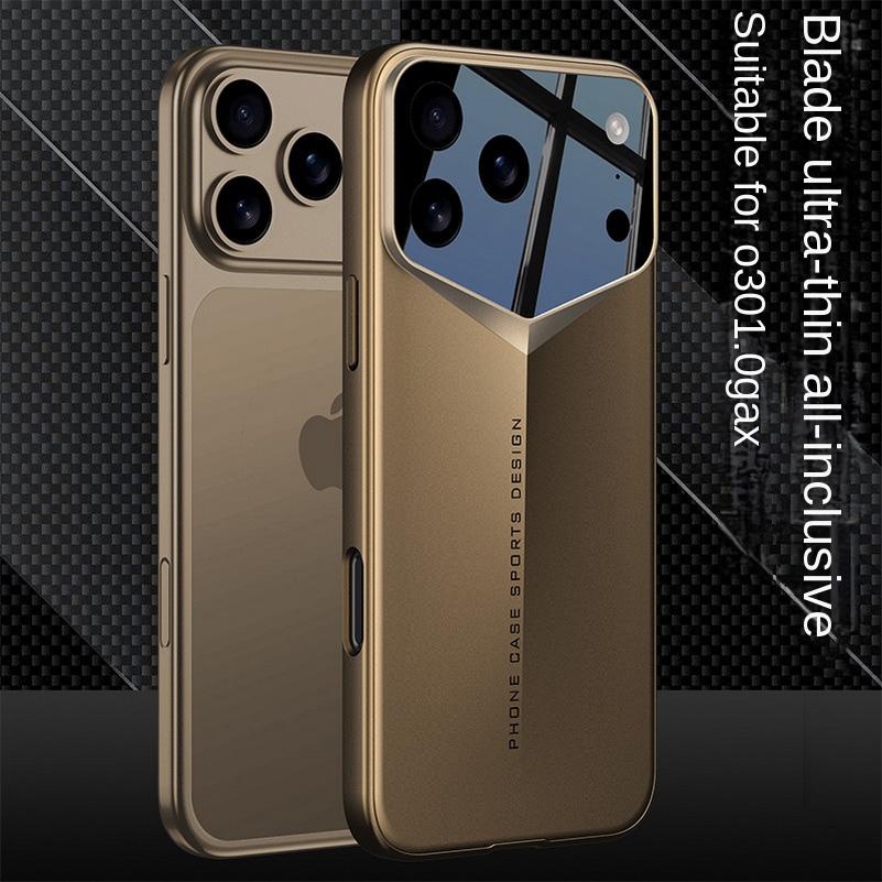 

Blade Ultra-Thin Camera Height Enhancement Lens Phone Case for iPhone 17 Pro Max iPhone17 Pro Camera Protect Cover iPhone17 Pro Max