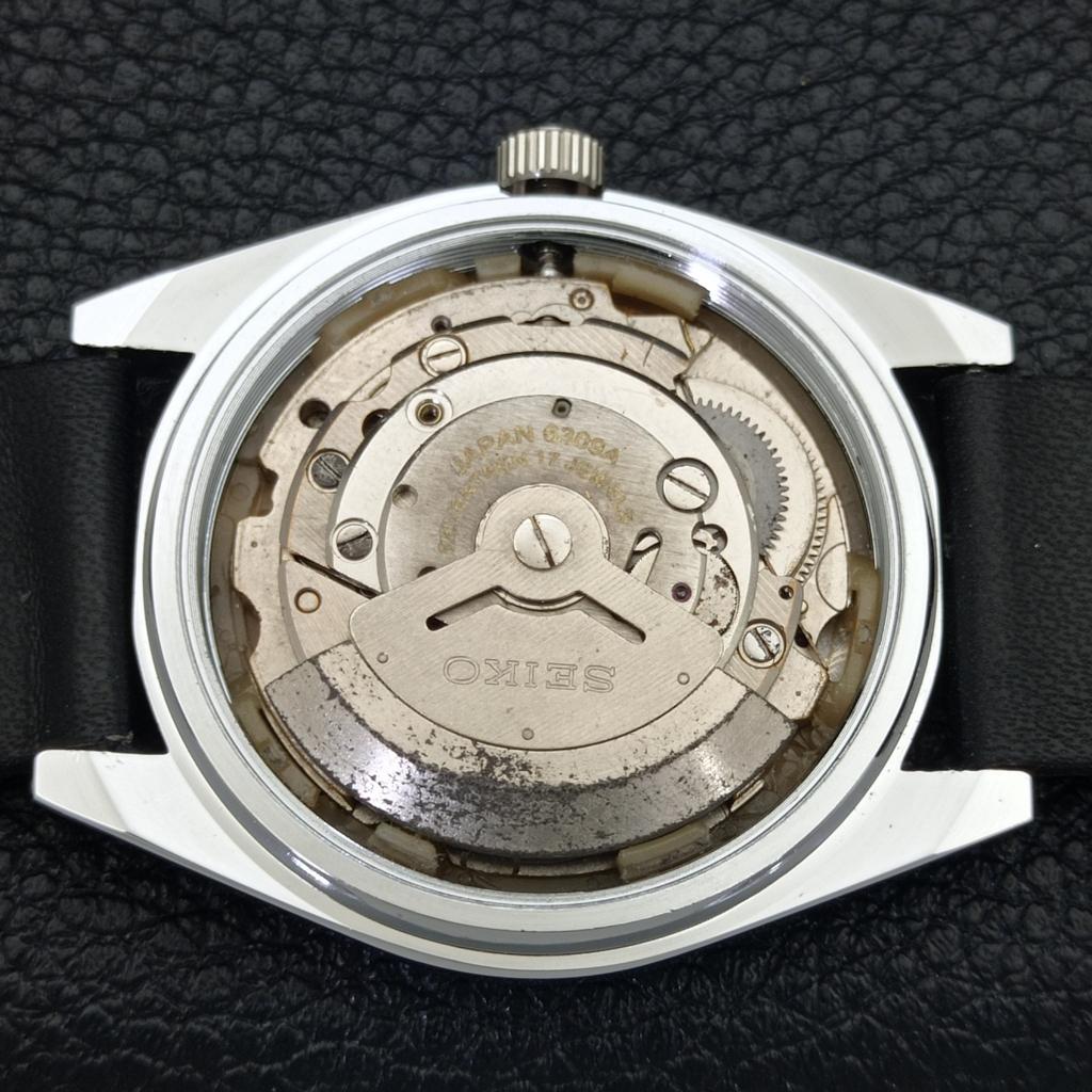 REFURBISHED SEIKO 5 AUTOMATIC MENS WATCH JAPAN MADE WHITE DIAL CUSTOM A440079-2 QV90-a440079
