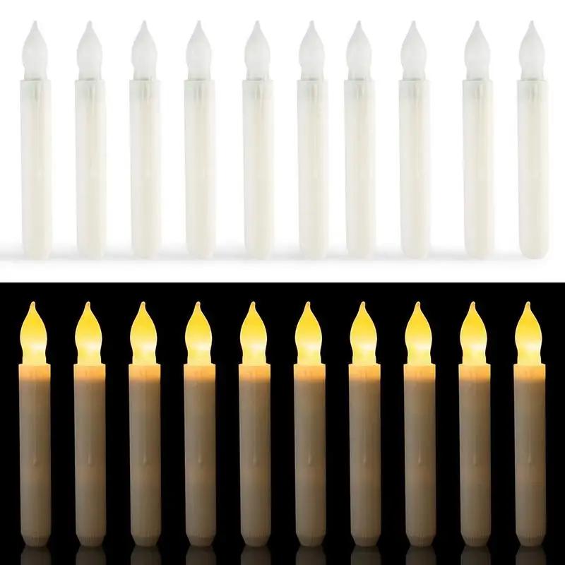 1/3 Stück Flammenlose LED Teelichter Nachtlichter Lampe Batteriebetrieben Weihnachten Halloween Hochzeit Geburtstagsparty Heimdekoration