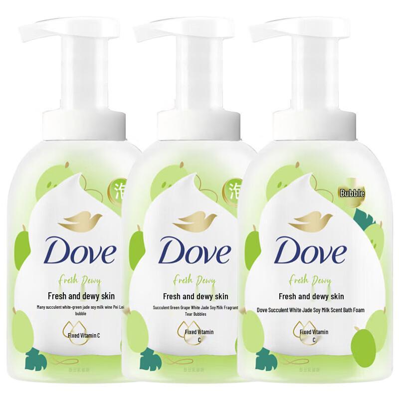 Dove Succulent Green Grape & Soy Milk Moisturizing Shower Foam