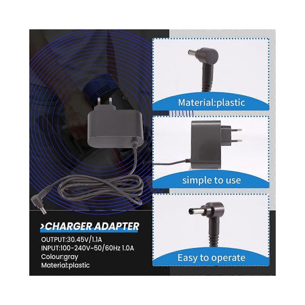 Charger for Dyson V10 V11 Vacuum Cleaner Power Cord Adapter Replaceable Parts EU Plug