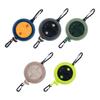 Portable Laundry Drying Line with Round Storage Body, Travel Clothesline for Dorm Balcony Camping and Room Use