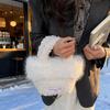 Women's Plush Mini Handbag Shoulder Bag