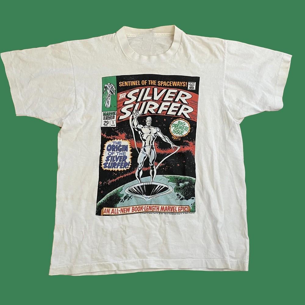 NEW 1988 Marvel Silver Surfer Shirt Unisex Size S-5XL Reprint Unisex T-Shirt XL