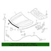 CLA-Class W117 Front Bumper Rubber Seal Gasket (2013-2018) for Mercedes-Benz.