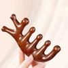 Massage Comb, Gua Sha Scalp Meridian Massage Comb Multi-functional Five-finger Head Small Rib Comb Five-tooth Comb