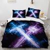Sword Art Online Bedding Set Anime Duvet Covers King Queen Double Twin Size Adults Kids Bed Linens Single Double Size Decor Home