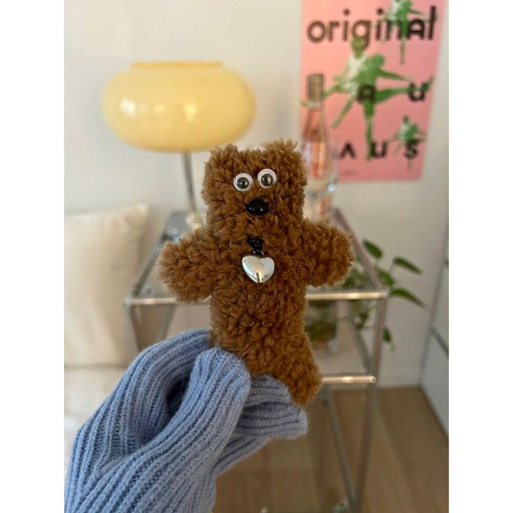 

Elegant table whisker cat keychain 4 colors ivory