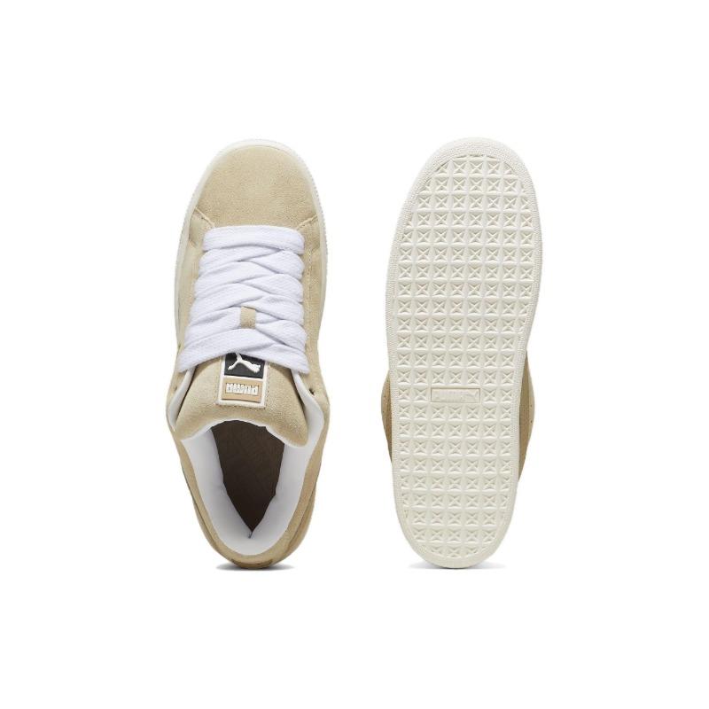 PUMA Suede XL Men Comfort Low Skate Shoes Beige Brown 395205-05