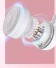 New USB Rechargeable Neck-Hanging Mini Fan with Foldable Design for Strong Wind Power