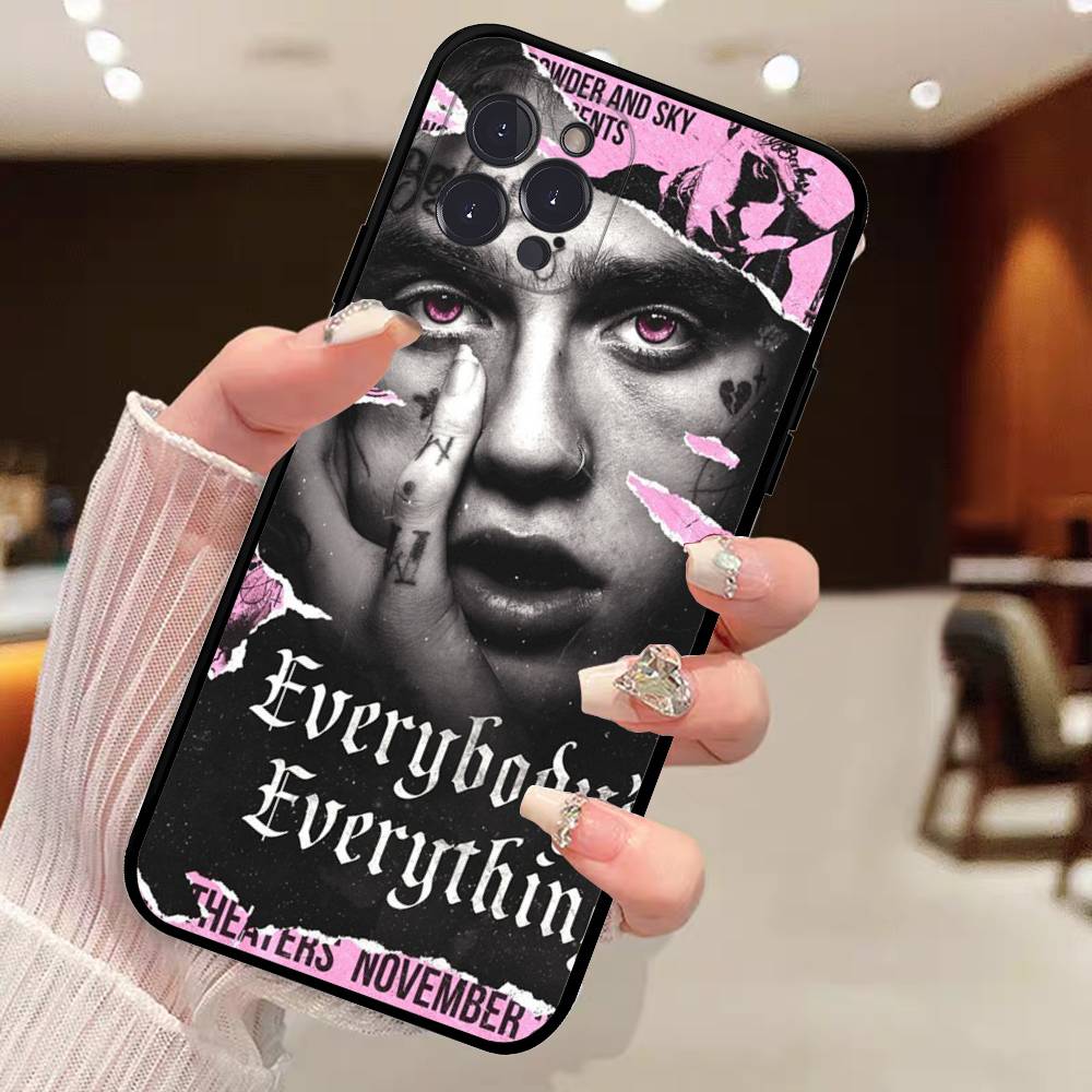 Emo Rapper Lil Peep Phone Case For Iphone 17 16 15 16e 14 13 12 11 Pro Max Plus Case Cover Coque
