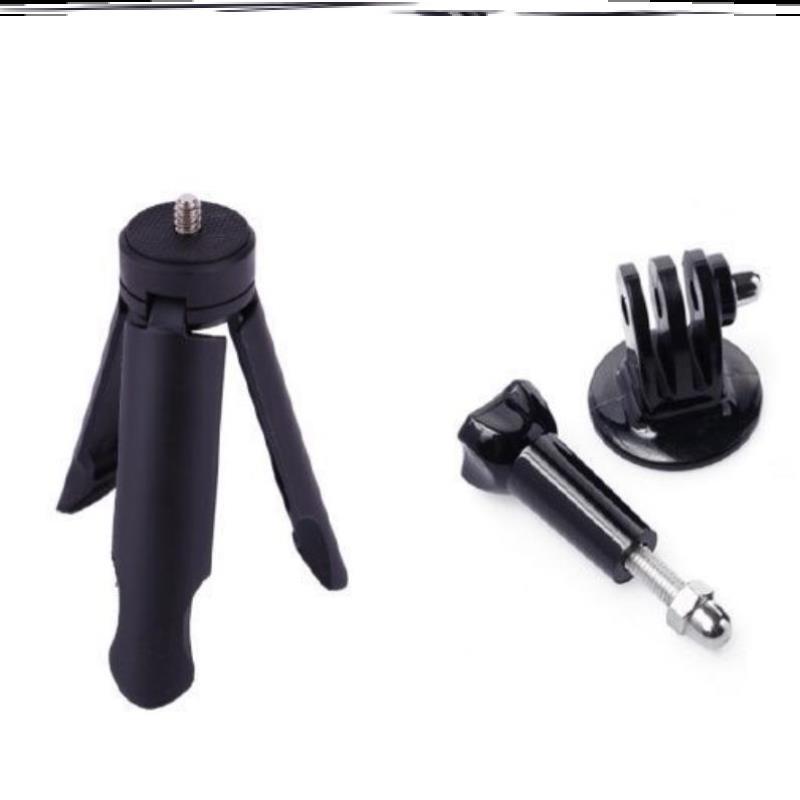 Outdoor Sports Camera/Phone Holder: Mini Tripod & Extension Pole