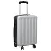 Suitcase with Lock Silver 34 X 23 X 55.5 Cm ABS Plastic