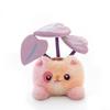 Cat Potted Plant Plush Toy - Cute Cartoon Green Ornament for Home, Office, or Children's Room Gift