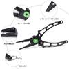 Cyfie Fishing with Locking Line Hook Fish with with Pliers Fishing Stainless High Fishing Gear Pliers, Rustproof, Multifunctional, Function, Cutter,