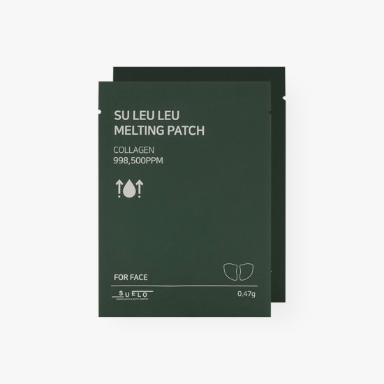 Suelo Melting Patch – FACE (Collagen Infused) — 4 Boxes × 4 Patches/Box (Total 16 Patches)