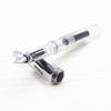 Transparent White Business Office Medium Nib Fountain Pen Student Stationery Pen New Office Supplies Pens for Writing Stylos