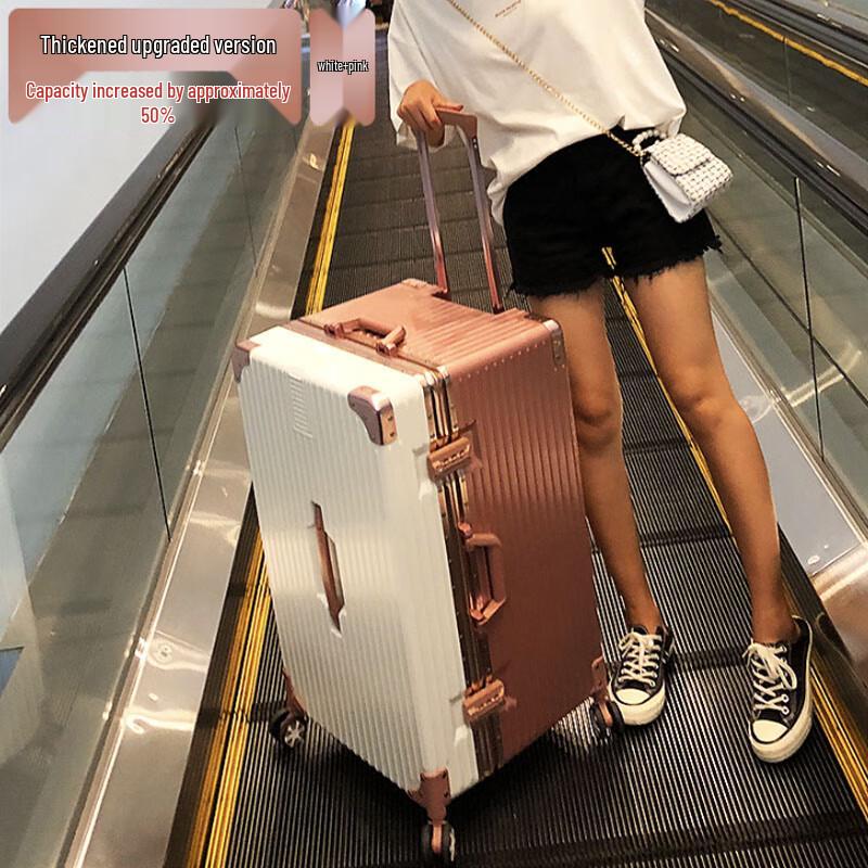 Xinyuesheng 30-inch Thickened Aluminum Frame Suitcase