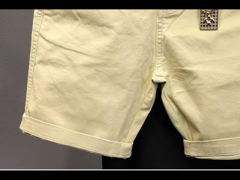 Men's Summer Casual Loose-Fit Denim Shorts - Trendy, All-Match, Straight-Cut