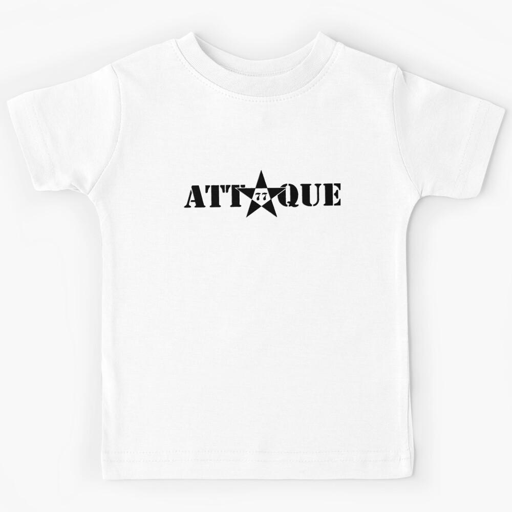 Attaque 77 Argentine rock band - Black Version Kids T-Shirt 120