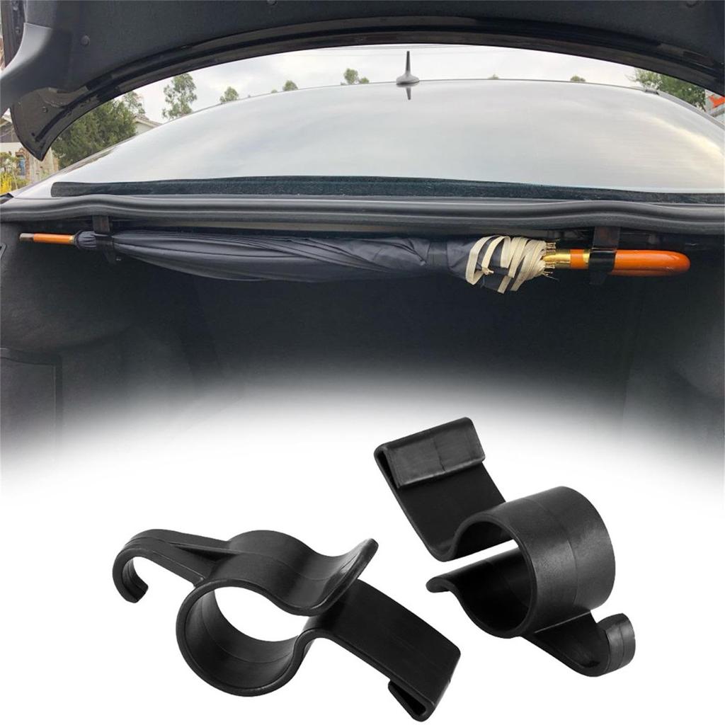 Yonuaret Car Trunk Umbrella Hook, Car Trunk Umbrella Holder | 2 Auto Interior Organizer,