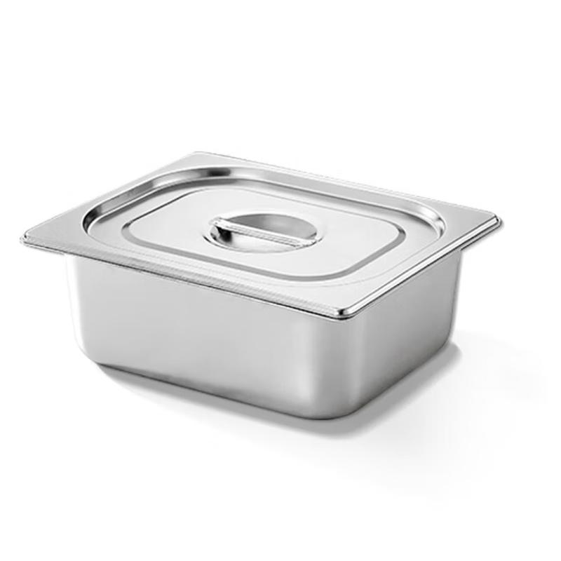 304 Stainless Steel Buffet Food Pan with Lid