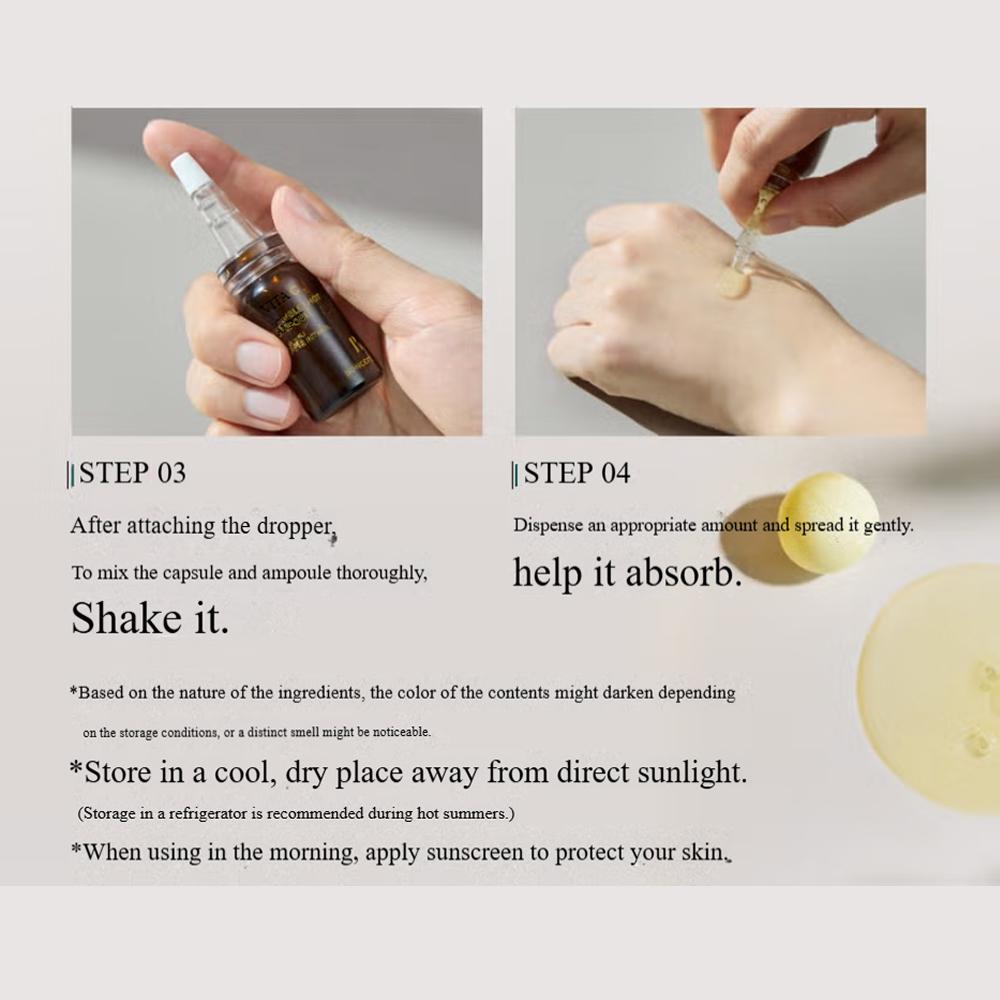 [BONCEPT by TONYMOLY] Vita-C Freeze-Dried Double Shot Ampoule Kit