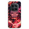 Etui na telefon - MANIACASE - Xiaomi Redmi Note 15 Pro 5G - Silikon TPU - Czarne - Demon Slayer Nezuko Kamado