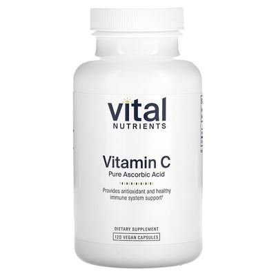 Vitamin C, 120 Vegan Capsules (1,000 Mg Per Capsule)