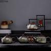 BRKiln Turned Teapot Creative Home Filter Teapot Office Reception Ceramic Kung Fu Teapot Chinese Tea Ceremony AccessoriesEY