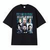 T-shirt Stampata Team Daddy Charlie Swan e Carlisle Cullen Unisex Donna Vintage Classica 100% Cotone Oversize Comoda
