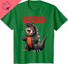 Cute Cat Kitty Catzilla for Cat Moms Cat Dads Pet Lovers TShirt Y2k Clothes Unisex Unisexs Clothing 100 Cotton Harajuku Goth