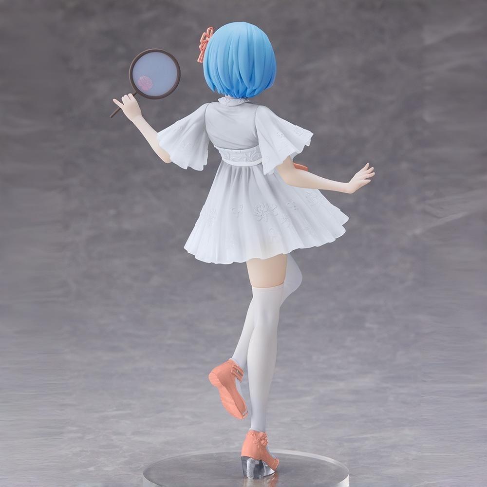 Re:Zero Rem Chinese Hanfu PVC Figure - 180mm Collectible Car Dashboard Decor, Anime Statue for Desk Office Gaming Room Gift