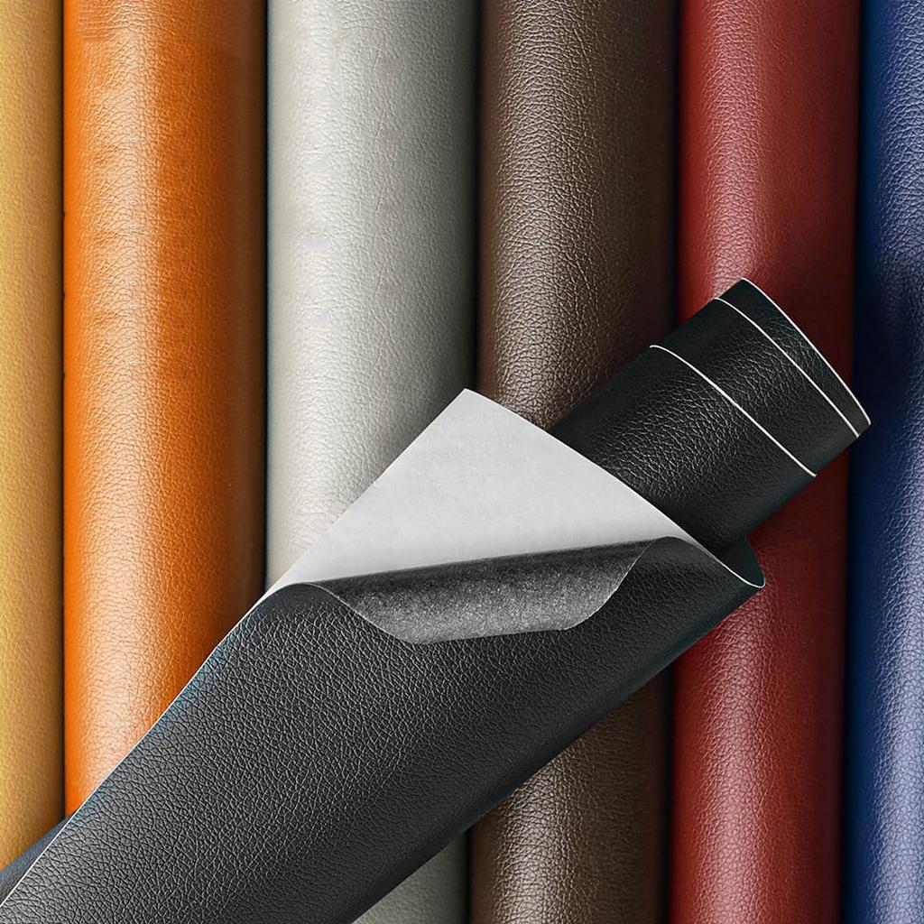 Multi-Color PU Leather Repair Tape for Sofa Furniture Self-Adhesive Cuttable Leather Sofa Repair Patch Couch Repair Stickers