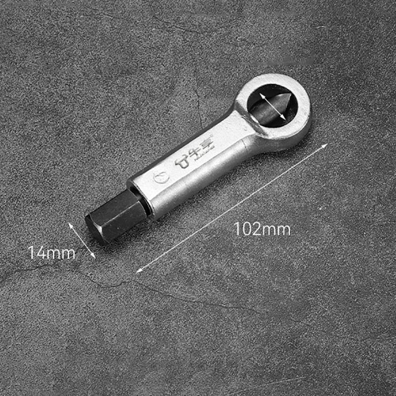 

1Pcs Heavy Duty Alloy Steel Nut Splitter Set 9 To 27Mm Rusty Nut Cracker Remover Tools Kit For Manual Extraction