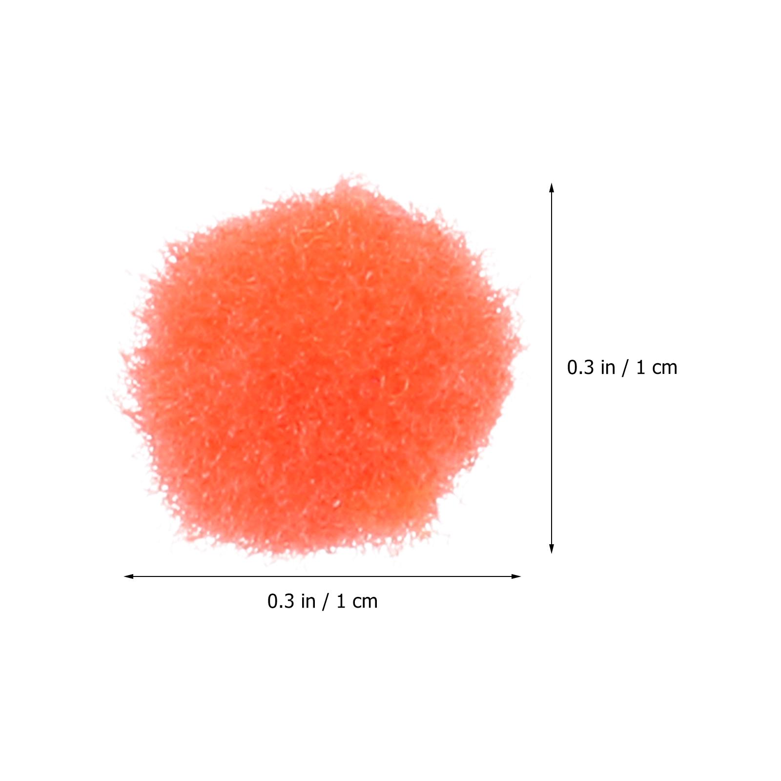 2000pcs 1 Bag Of Colorful Pom Poms Craft Balls For Diy Jewelry Clothing Accessories Decorative Pompom Making Bulk Craft Supplies