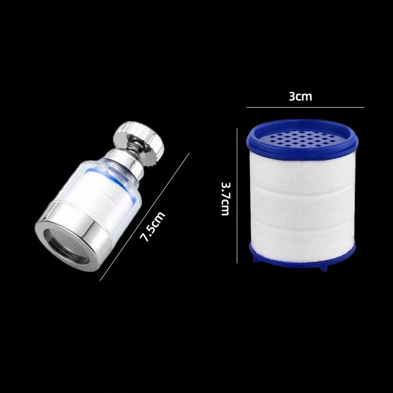 

Фильтр для кухонного смесителя Универсальный Брызгозащищенный Увеличивающий напор Душевая лейка Бытовой Смеситель для водопроводной воды Удлинитель Очиститель воды Short style