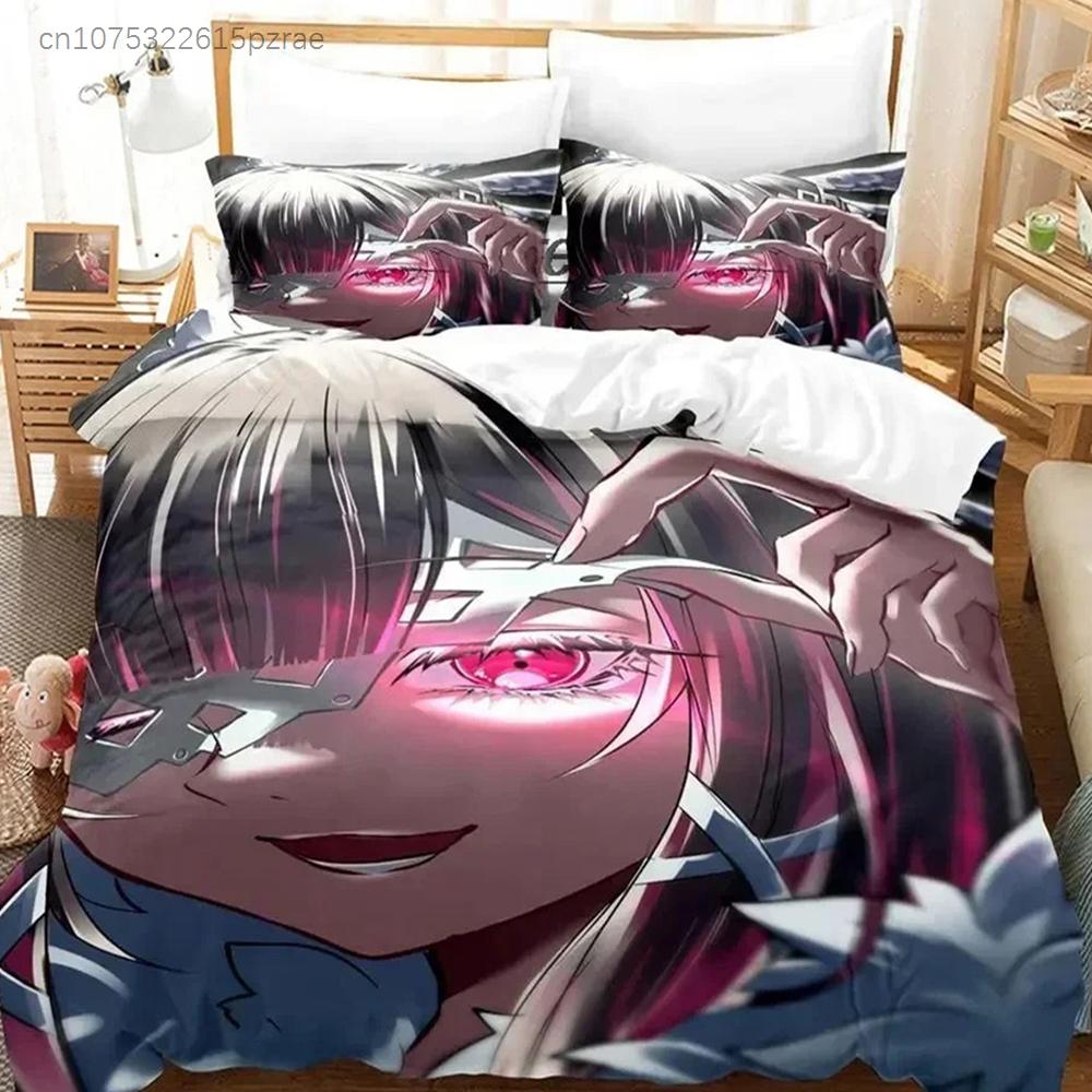 Genshin Impact Columbina Bedding Set For Bedroom Soft Modern Bedspreads Comefortable Kids Duvet Cover Quilt Cover And Pillowcase
