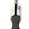 New Balance Jacket Women's White Purple 6DC39712-IV
