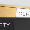 Dishwasher Magnet Sliding Sign Indicator for Clean and Dirty Status Dishwasher Door Attachment Durable and Easy To Use Sliding Design