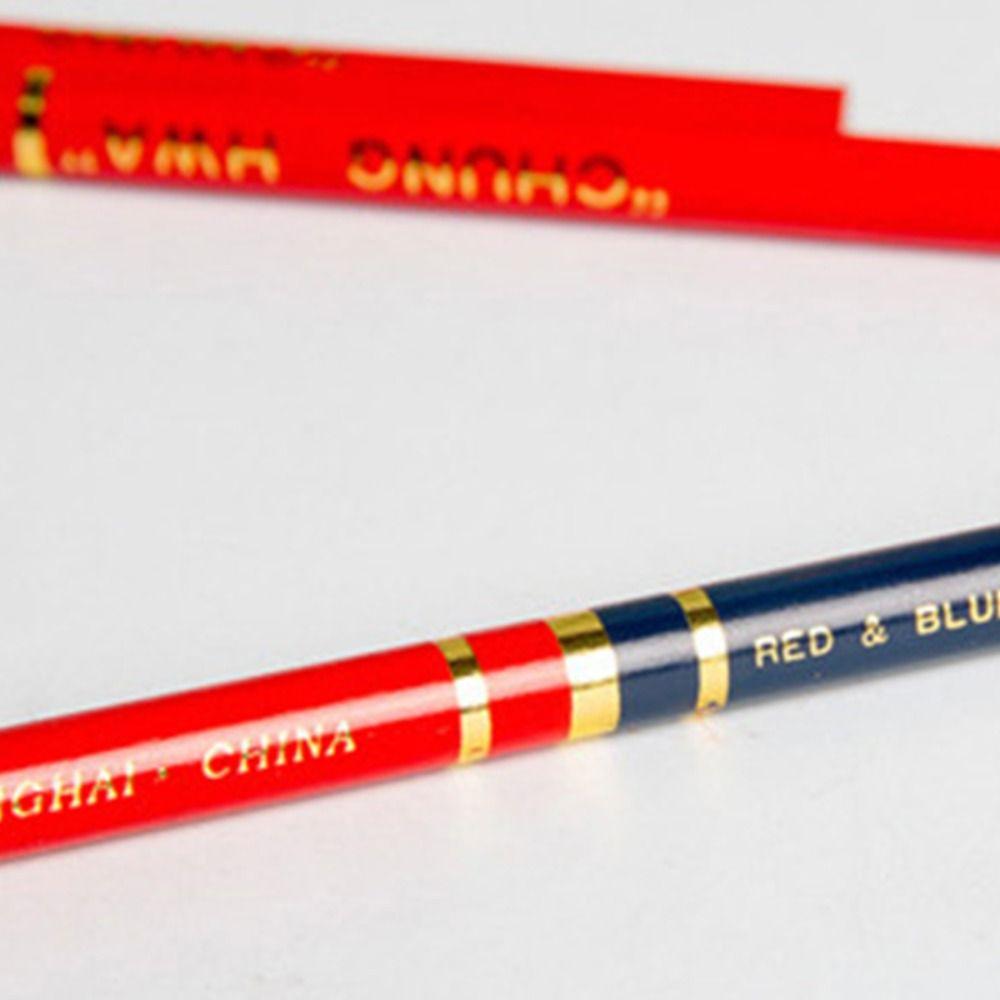 10KS/Sada Černé tesařské tužky s měřítkem Dřevoobráběcí tužka Školní kancelář