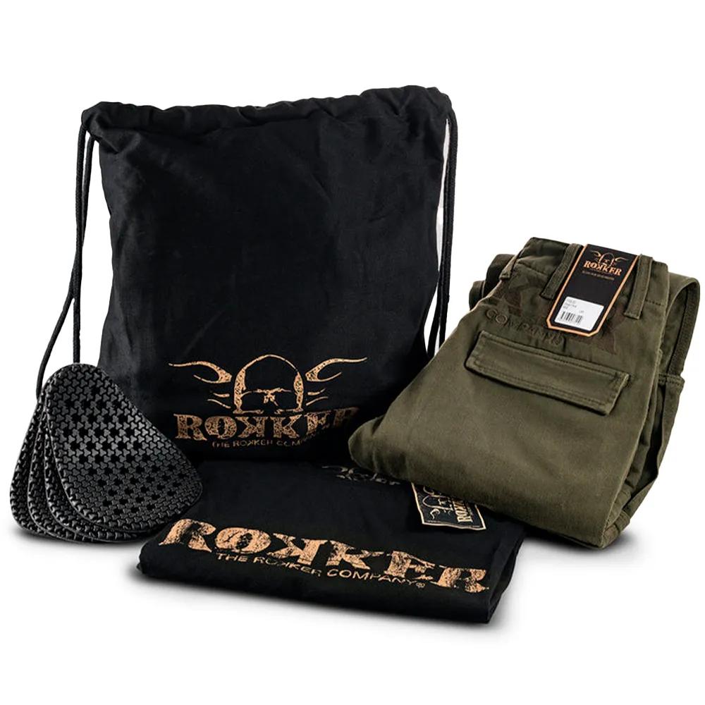 Rokker Cargo Pants Logo